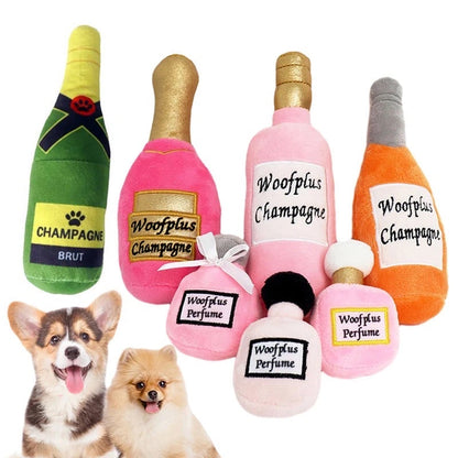 Champagne Doggie Toys – Plush Dog Toys