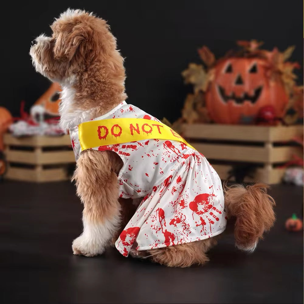 Do Not Enter Dog Costume | Halloween Dog Costume