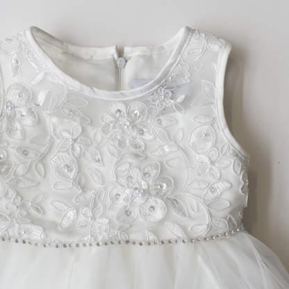 Illusion Lace Baby Formal Dress