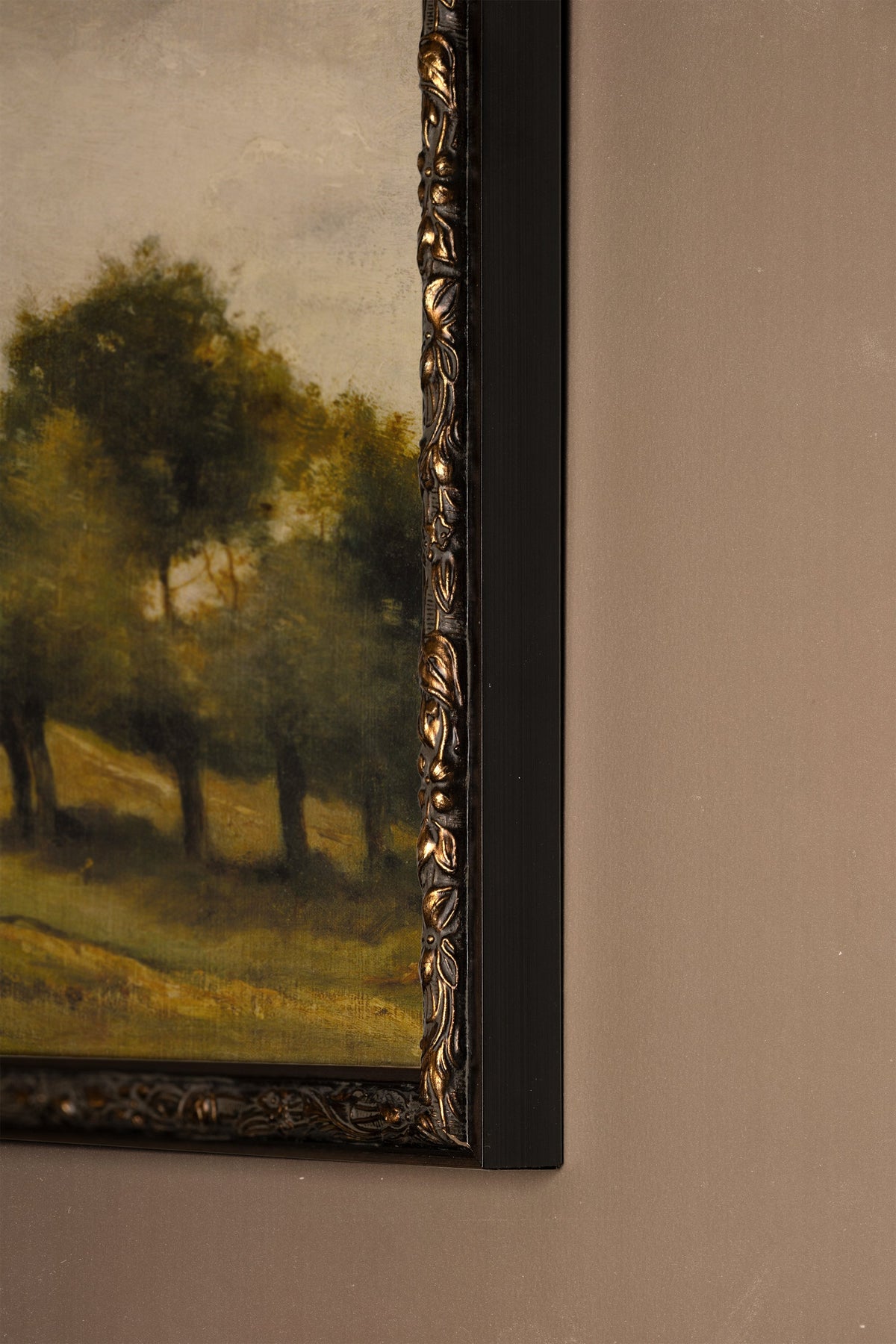 ÉVEIL DES CHAMPS, CADRE VINTAGE BRONZE