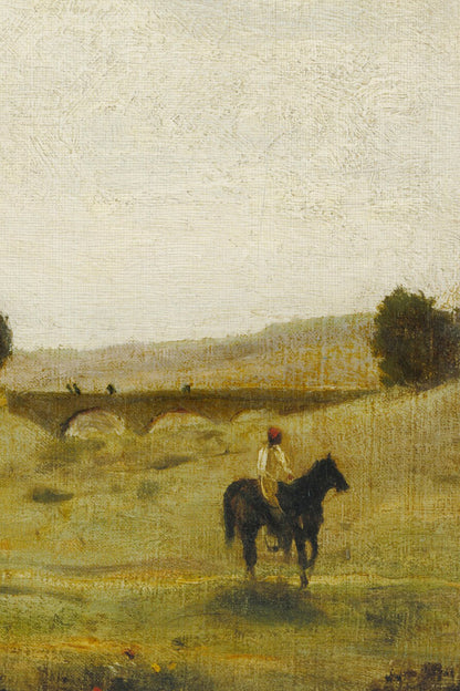 ÉVEIL DES CHAMPS, CADRE VINTAGE BRONZE
