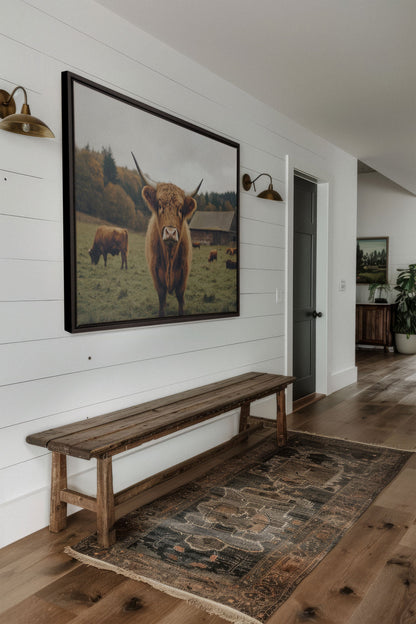 SPIRIT OF THE MEADOW, Oeuvre sur toile étirée