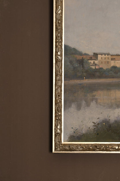 DOUCEUR DU RIVAGE, CADRE VINTAGE ARGENT