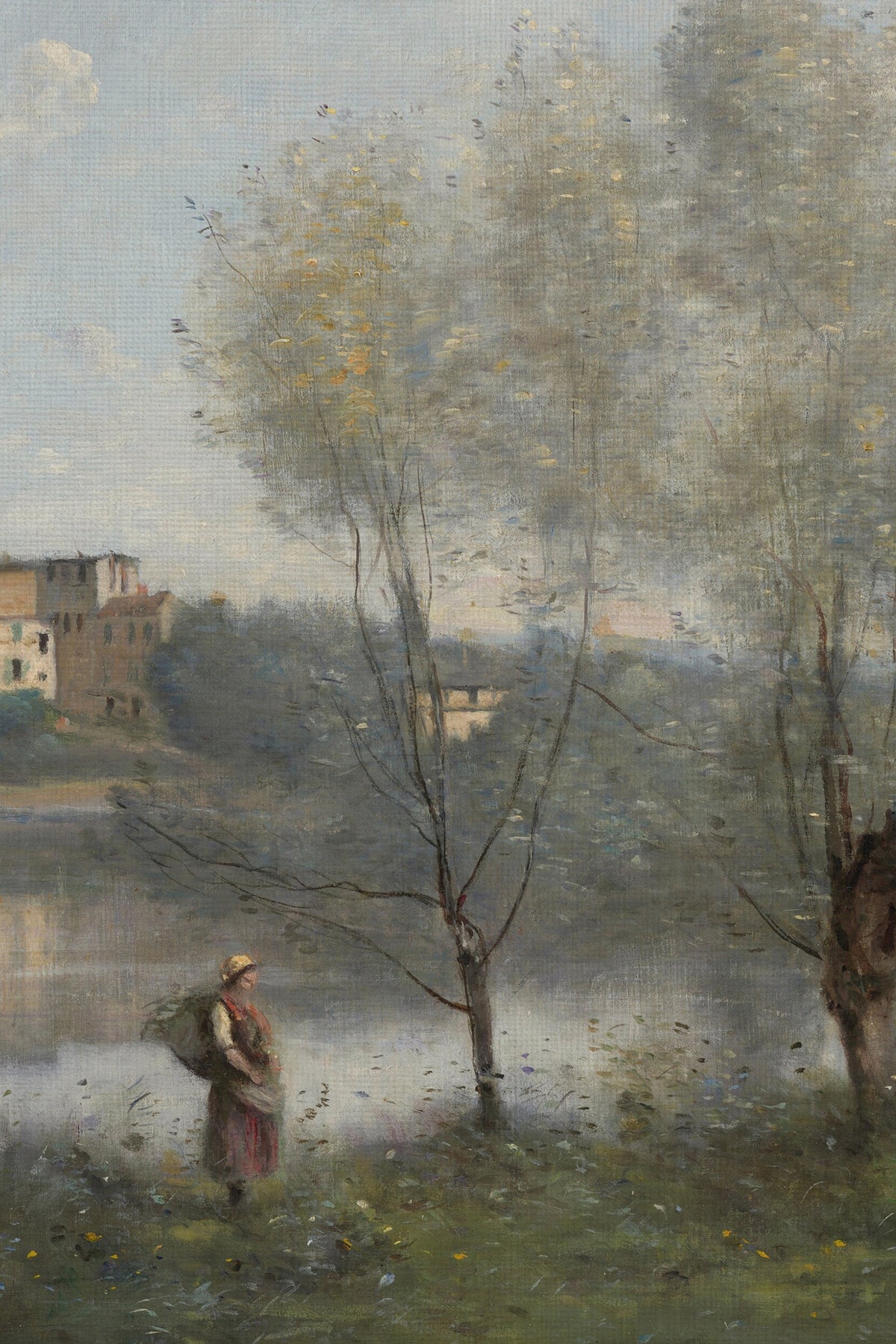 DOUCEUR DU RIVAGE, CADRE VINTAGE ARGENT