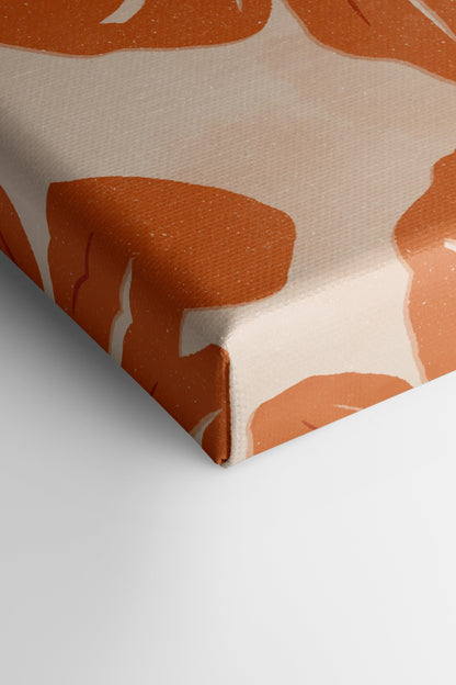 RAYON FLORAL, Oeuvre sur toile étirée