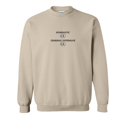 Crewneck Side Eye brodé