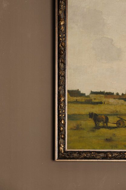 ÉVEIL DES CHAMPS, CADRE VINTAGE BRONZE