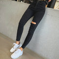 One Rip High Waist Jeans