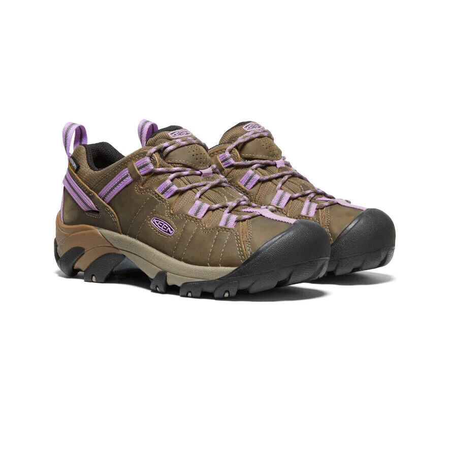 Keen Women's Targhee 2 Low WP Classic Leather Hiking Shoes Size 7 US