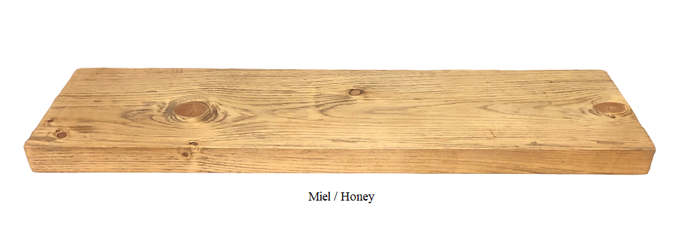 Tablette en bois 2'' Épaisseur Plusieurs dimensions disponible.