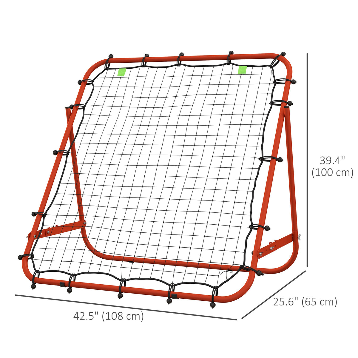 Volleyball Rebounder Net, Adjustable Soccer Rebounder, Baseball Volleyball Training Equipment Aid, Blue