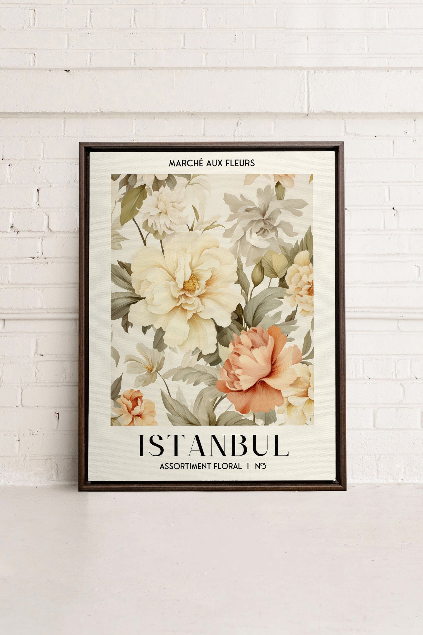 ISTANBUL, Oeuvre sur toile étirée