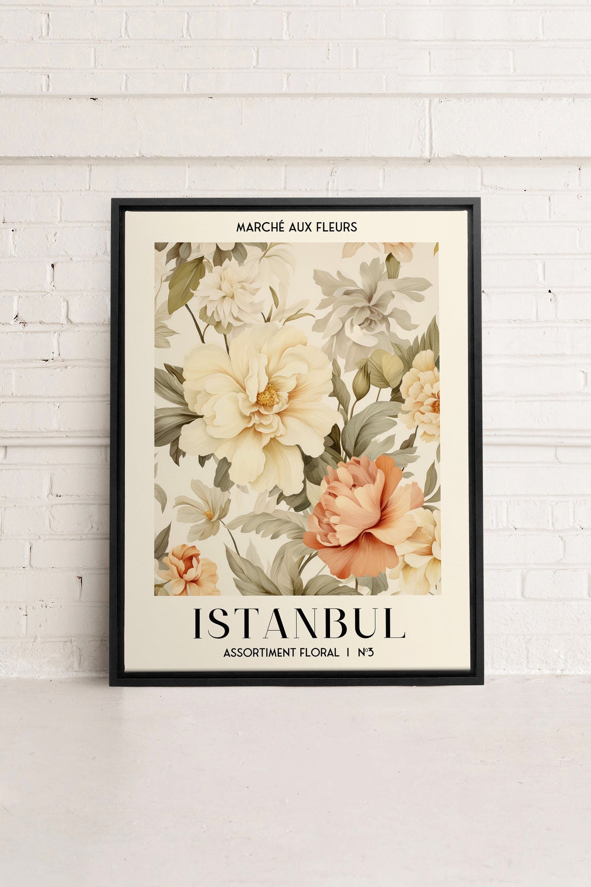 ISTANBUL, Oeuvre sur toile étirée