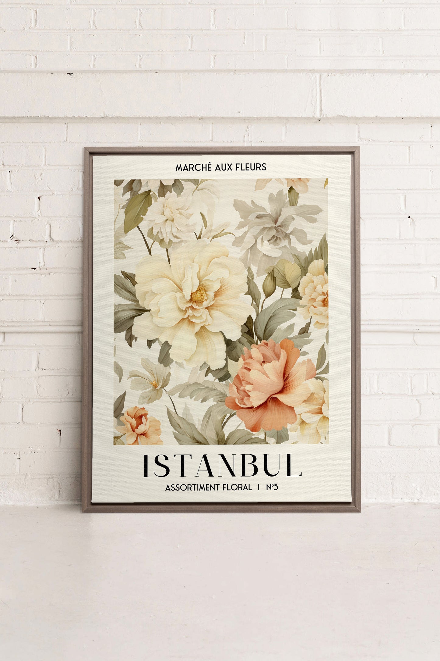 ISTANBUL, Oeuvre sur toile étirée