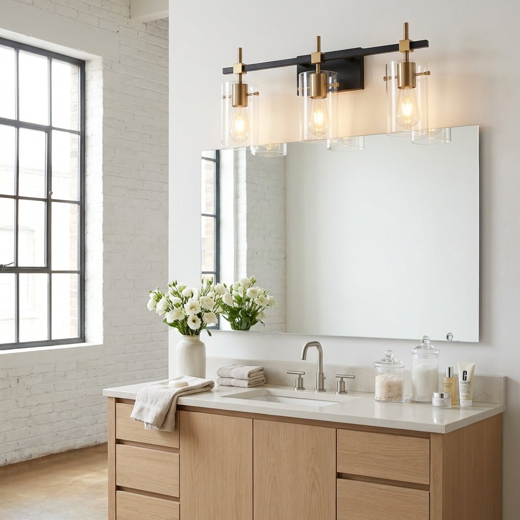 3-Light Iron Vanity Light