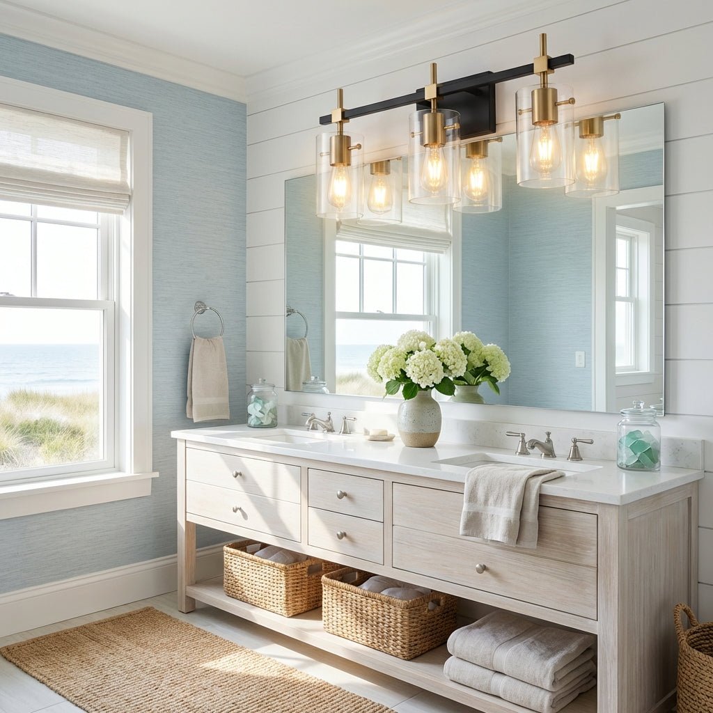 3-Light Iron Vanity Light