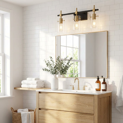 3-Light Iron Vanity Light