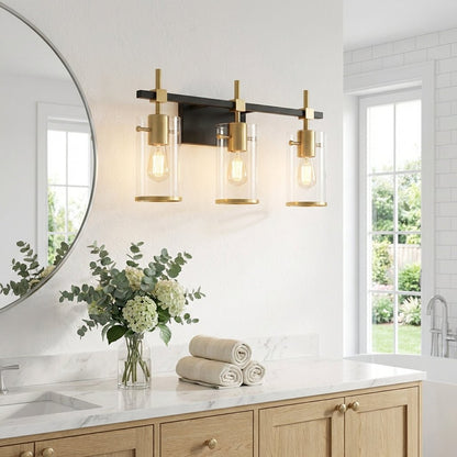 3-Light Iron Vanity Light
