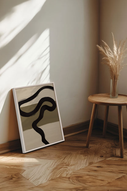 TRACE OF TIME, Oeuvre sur toile étirée