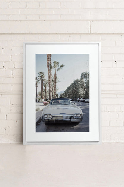 CLASSIC PALM RIDE, Oeuvre sur toile étirée