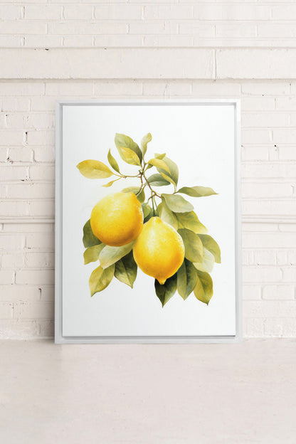 BRANCH OF ZEST, Oeuvre sur toile étirée