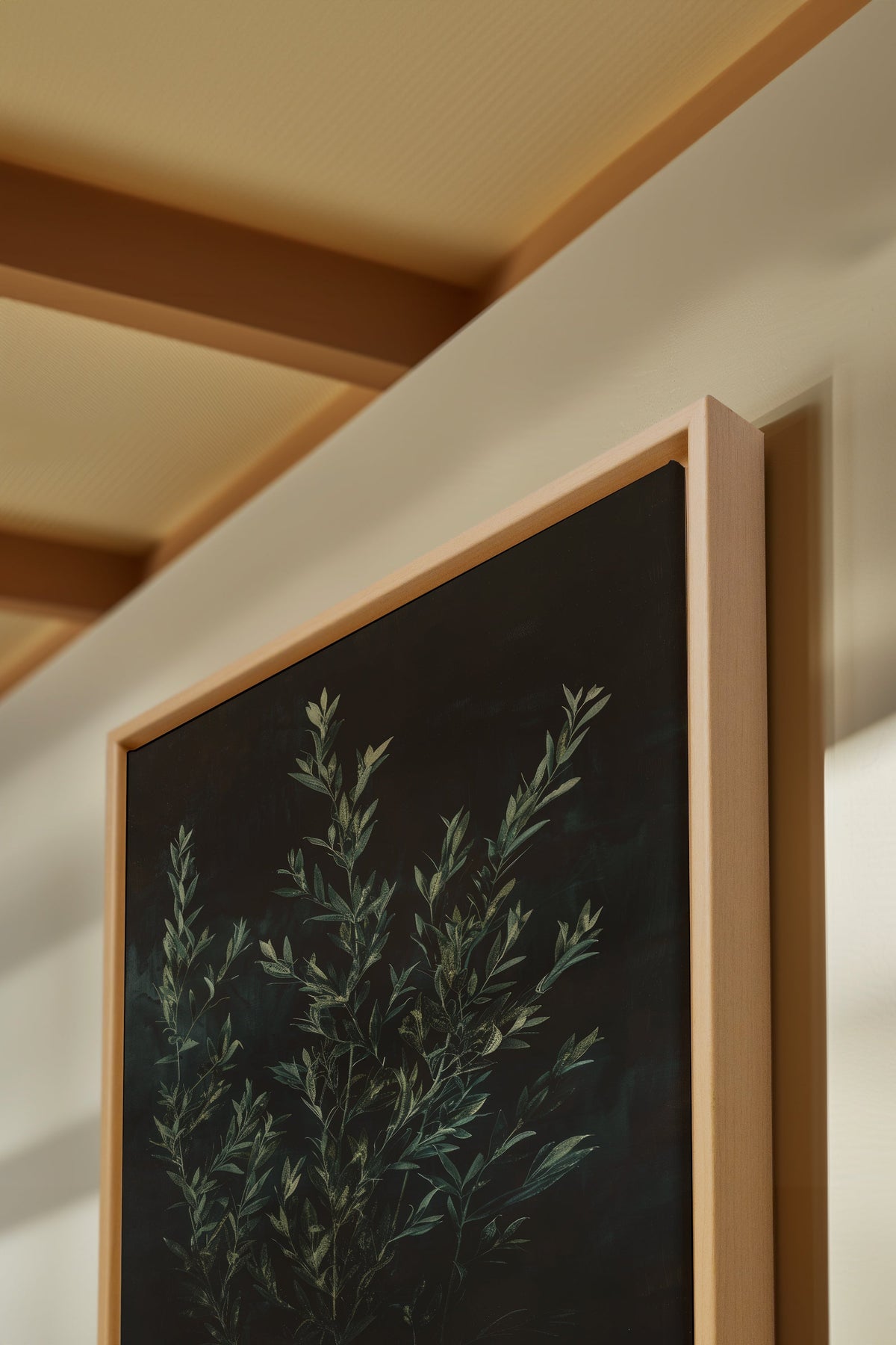 SOUS-BOIS, Oeuvre sur toile étirée