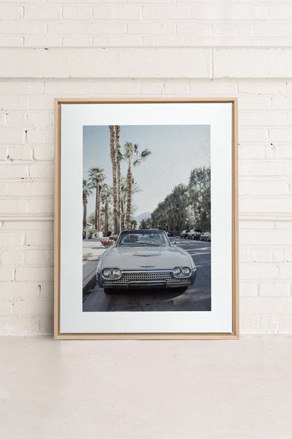 CLASSIC PALM RIDE, Oeuvre sur toile étirée