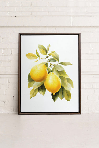 BRANCH OF ZEST, Oeuvre sur toile étirée