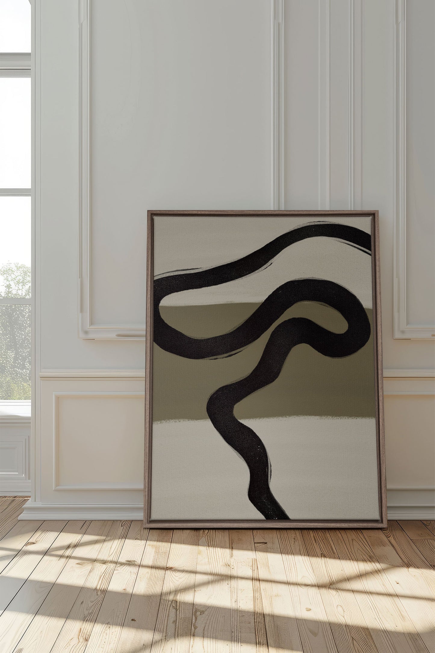 TRACE OF TIME, Oeuvre sur toile étirée