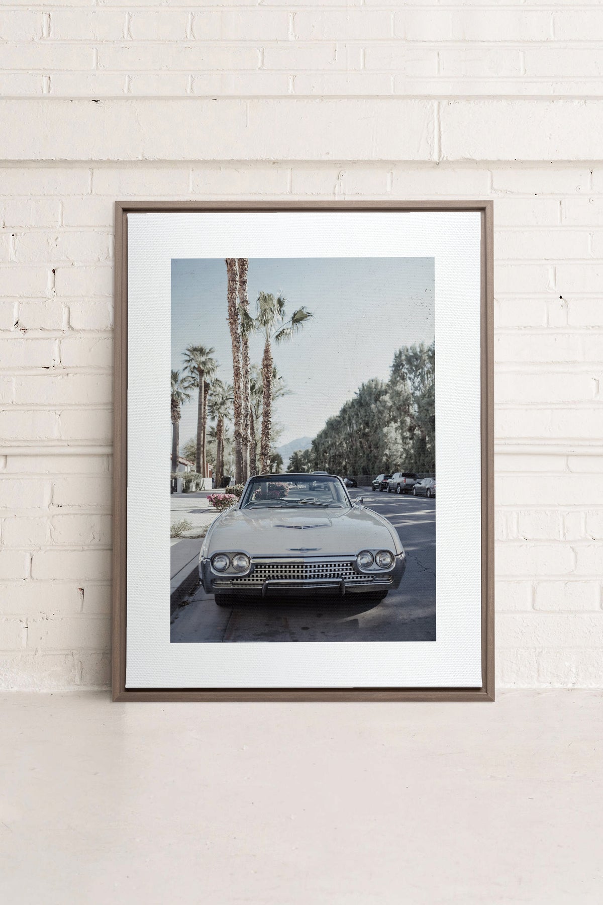 CLASSIC PALM RIDE, Oeuvre sur toile étirée