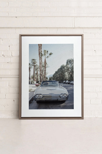 CLASSIC PALM RIDE, Oeuvre sur toile étirée