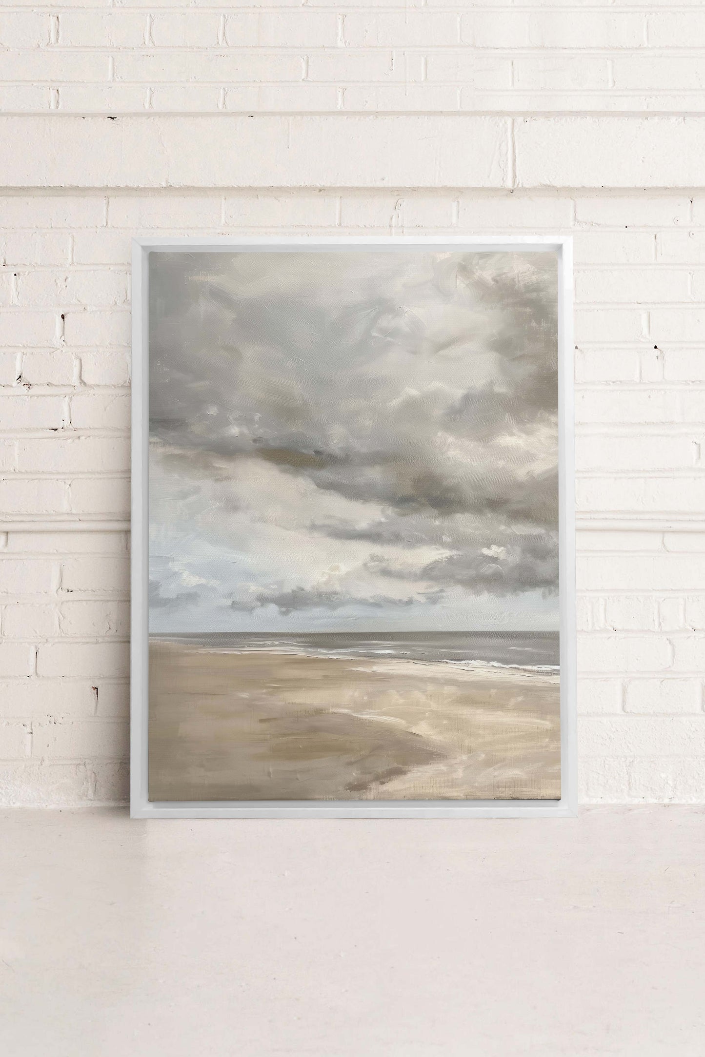 SOFT SANDS, Oeuvre sur toile étirée