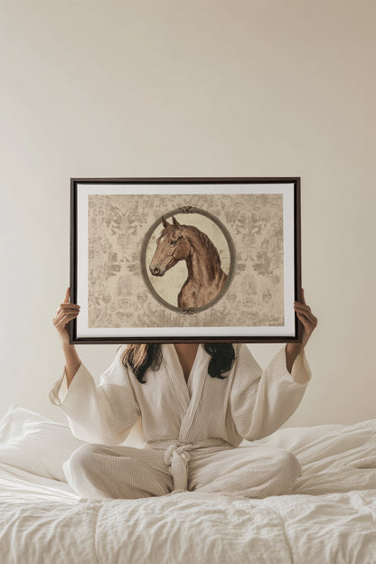 GRÂCE ROYALE, Oeuvre sur toile étirée