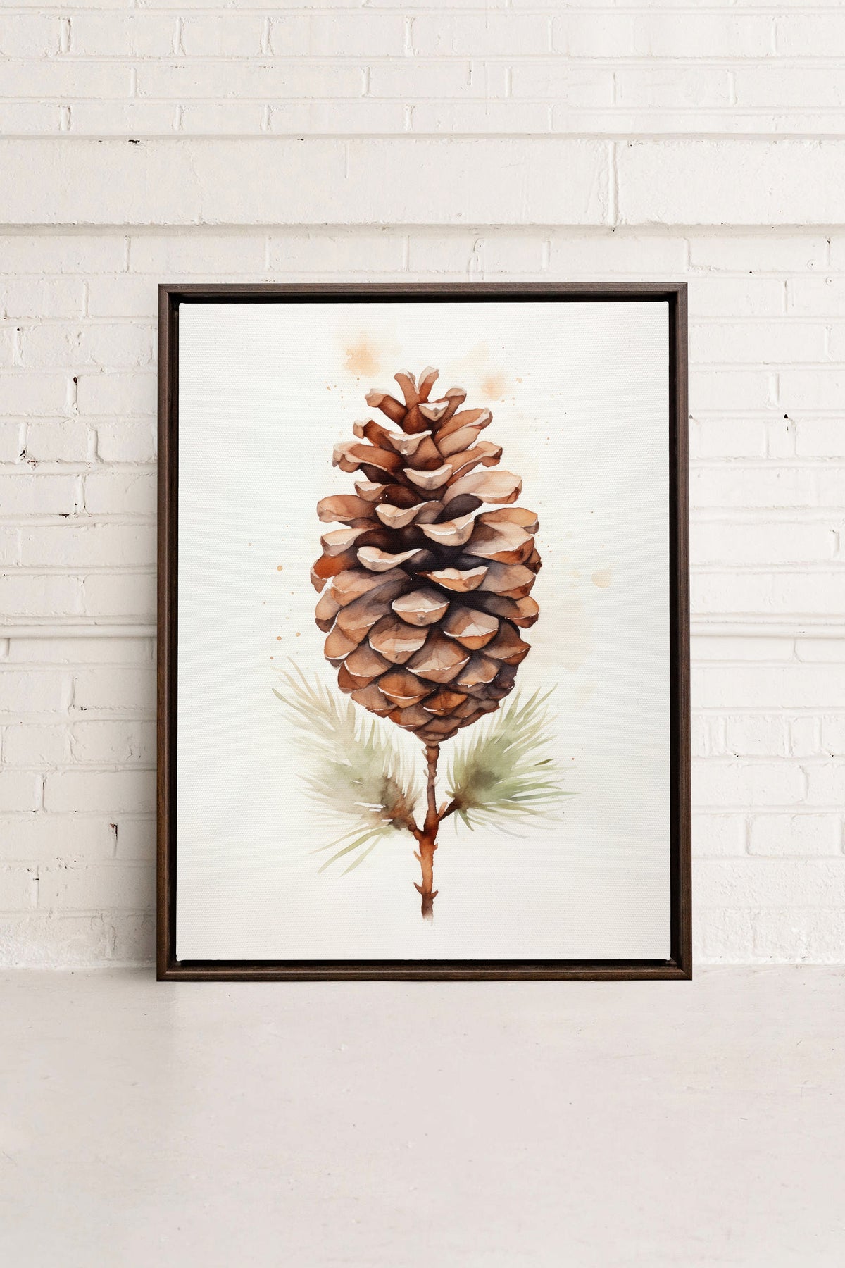 Pine haven, Oeuvre sur toile étirée