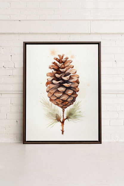 Pine haven, Oeuvre sur toile étirée