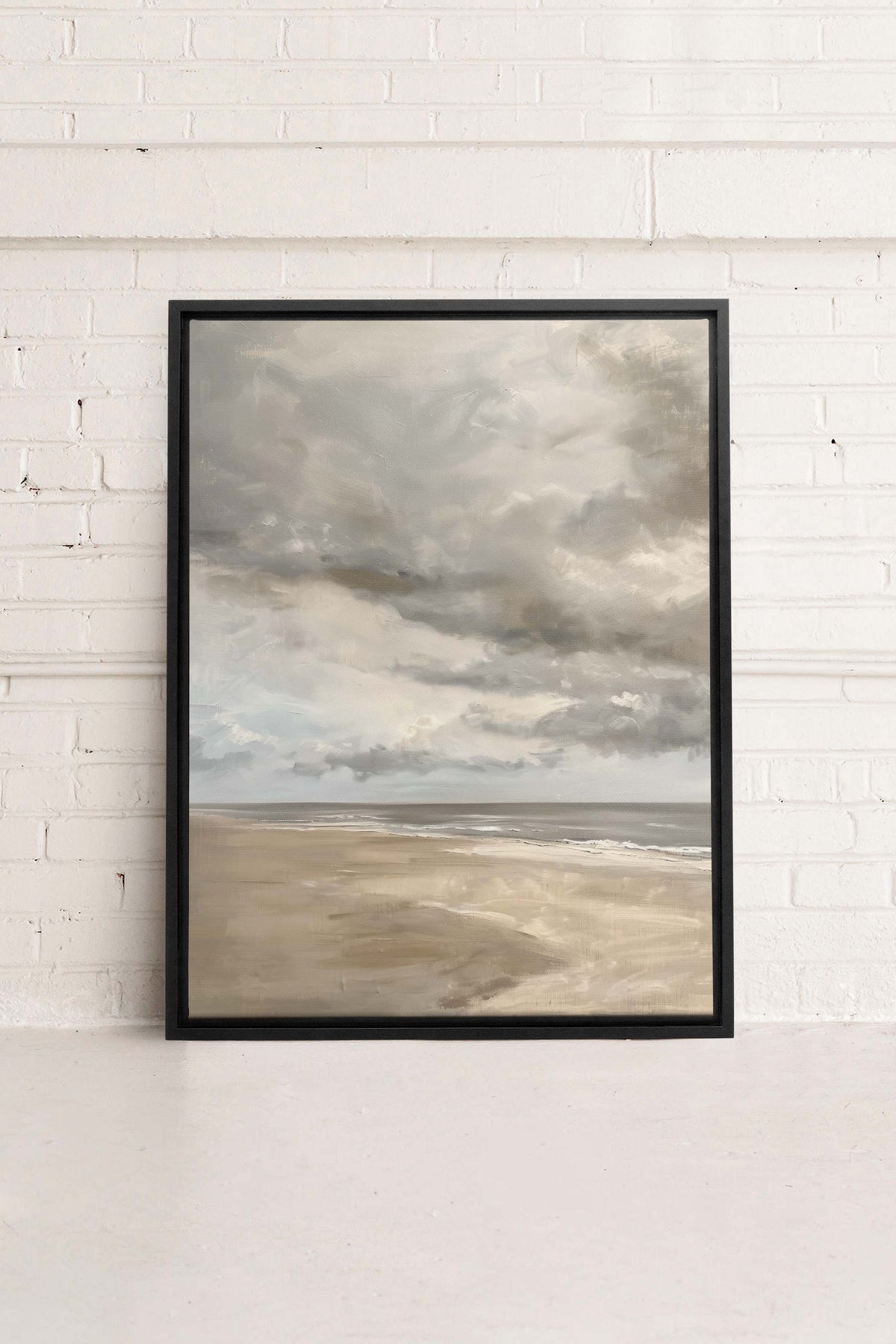 SOFT SANDS, Oeuvre sur toile étirée
