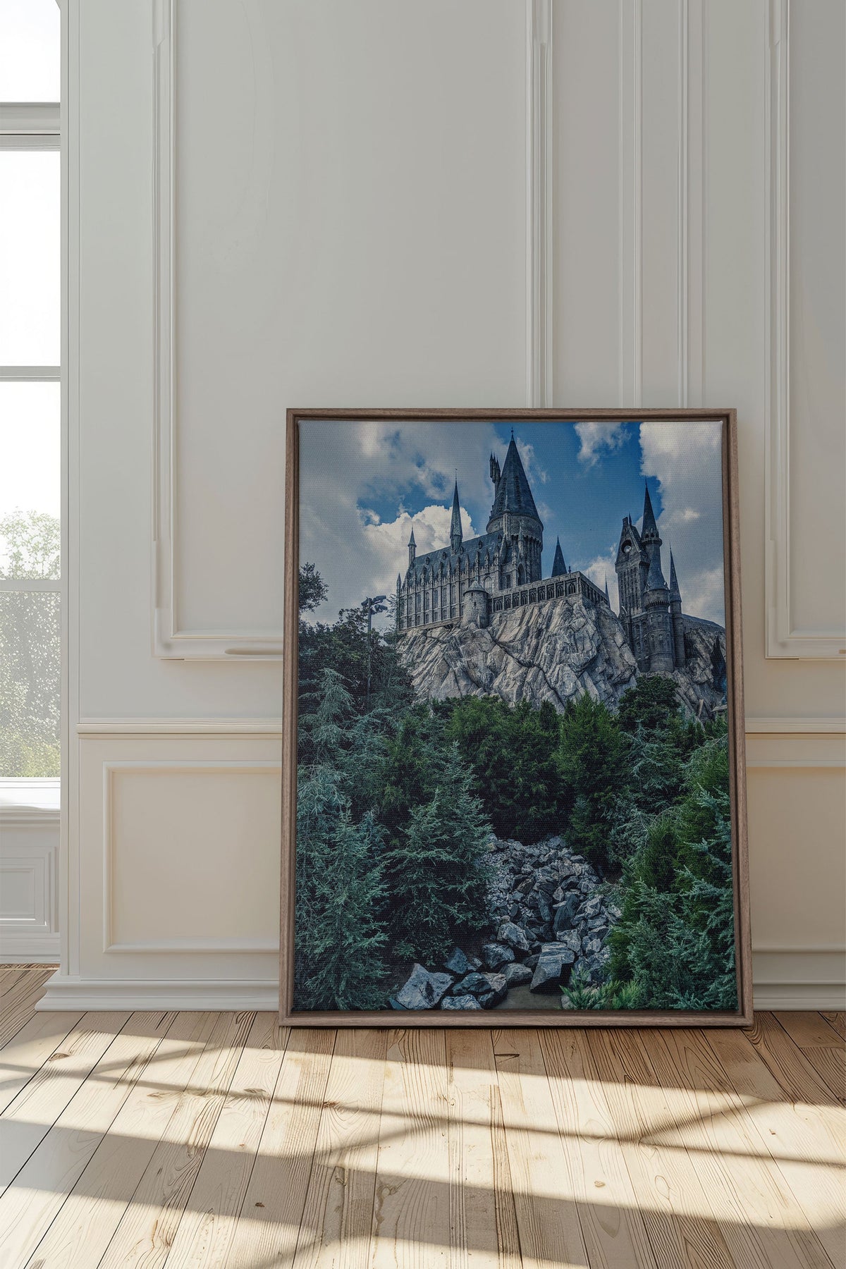 FORTRESS OF KNOWLEDGE, Oeuvre sur toile étirée