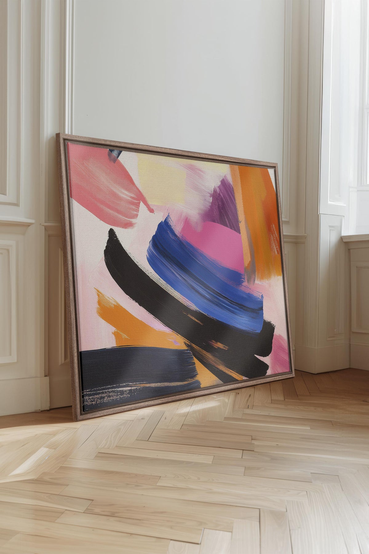 CREATIVE PULSE, Oeuvre sur toile étirée