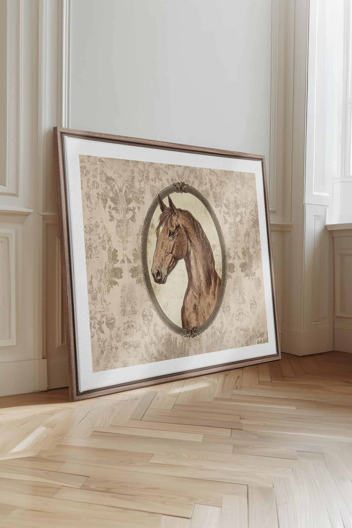 GRÂCE ROYALE, Oeuvre sur toile étirée