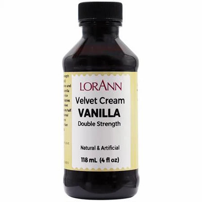Velvet Cream Vanilla Double Strength - 4 oz. - 16 oz. - 1 Gallon - 5 Gallons - Ships Free Within Canada on Orders Above CAD $199
