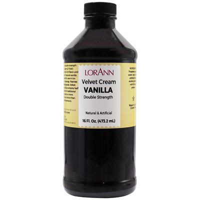 Velvet Cream Vanilla Double Strength - 4 oz. - 16 oz. - 1 Gallon - 5 Gallons - Ships Free Within Canada on Orders Above CAD $199