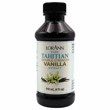 Tahitian Double Strength Vanilla Extract - 4 oz. - 16 oz. - 1 Gallon - 5 Gallons - Ships Free Within Canada on Orders Above CAD $199