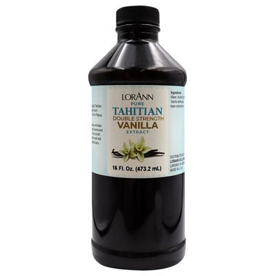 Tahitian Double Strength Vanilla Extract - 4 oz. - 16 oz. - 1 Gallon - 5 Gallons - Ships Free Within Canada on Orders Above CAD $199
