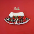 Snowflake Serenade Holiday Dog Cape | Christmas Cloak Outfit