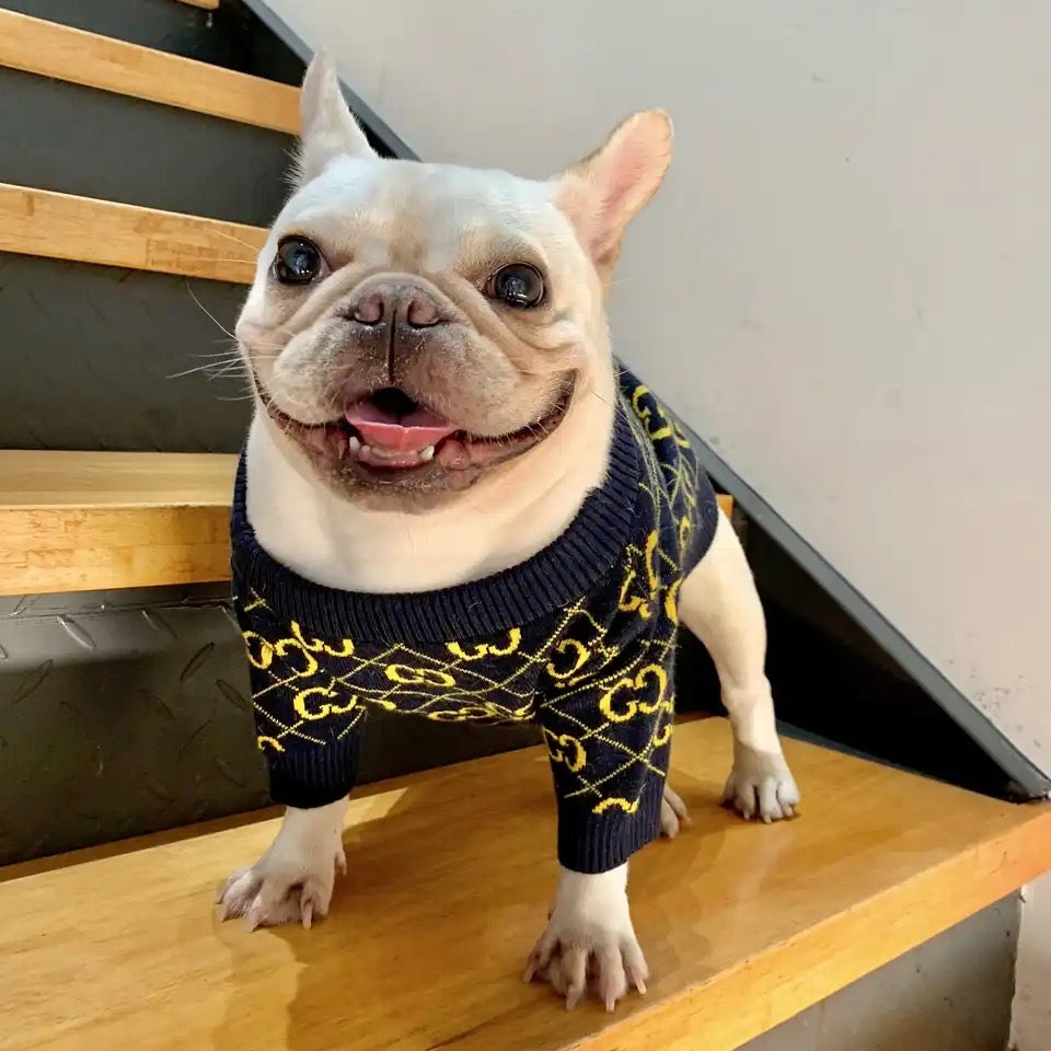 Dog Knit Sweater | Gigi Luxe Knit Sweater