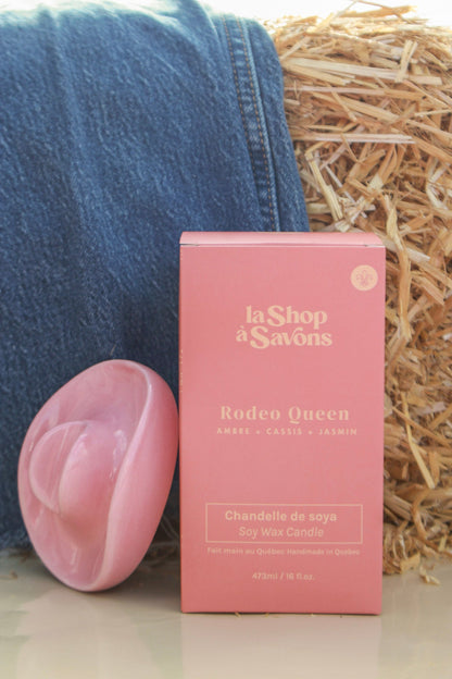 Chandelle de soya 16 oz - Rodeo Queen