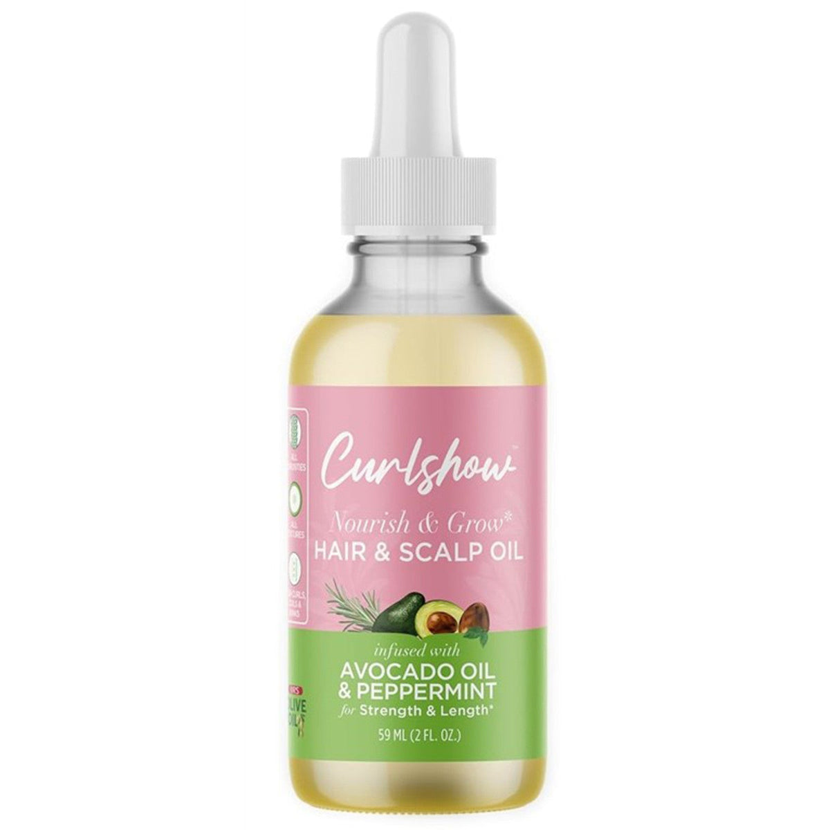ORS Curlshow Nourish & Grow Hair & Scalp Oil 2 oz