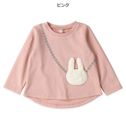 西松屋 ELFINDOLL 裏起毛ポシェット風トレーナー 正規品