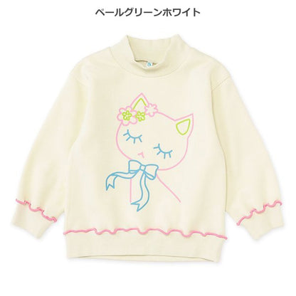 西松屋 ELFINDOLL 裏起毛ネコメロウトレーナー 正規品