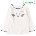 西松屋 ELFINDOLL テレコメロウアニマルフェイス長袖Tシャツ正規品